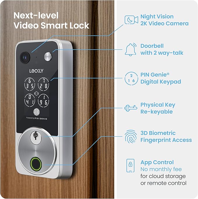 Lockly Vision Zeno Smart Lock
