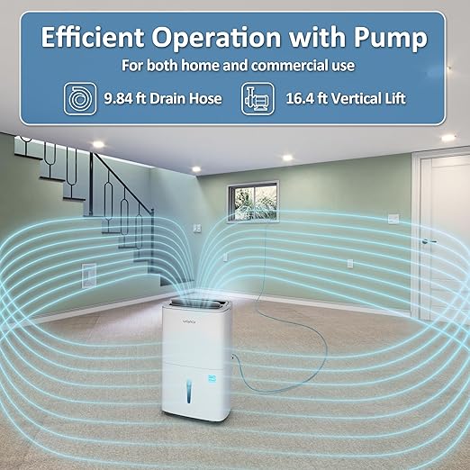 Waykar 150 Pints 2025 Energy Star Dehumidifier