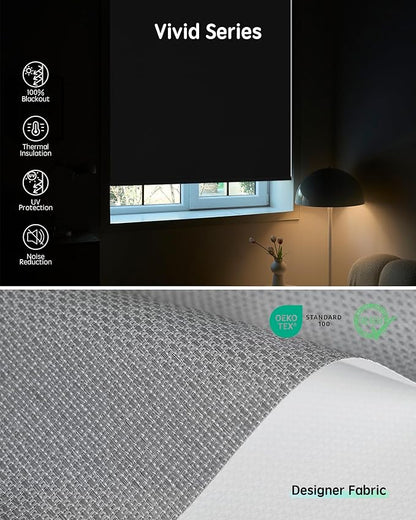 Yoolax Motorized Blinds with Remote, Smart Blinds