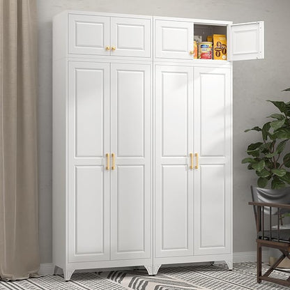Kitchen Pantry Storage Cabinets, Utility Kitchen Cupboard, Large Steel Cabinets