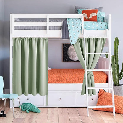 JIUZHEN Short Blackout Curtains