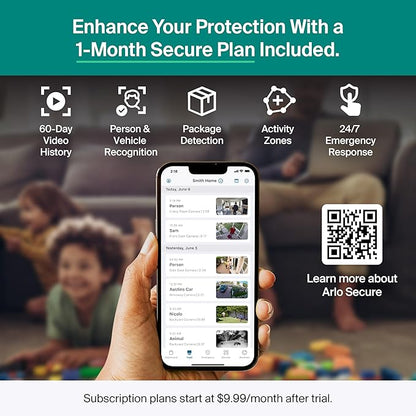 Arlo Essential Security Camera 2K