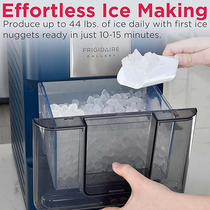 FRIGIDAIRE Gallery EFIC255 Countertop Crunchy Chewable Nugget Ice Maker