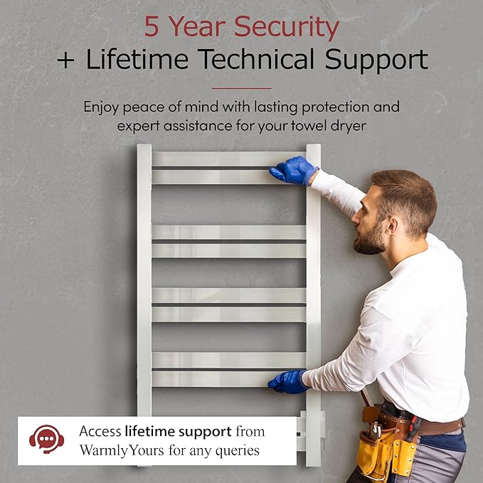 WarmlyYours Heated Towel Warmer