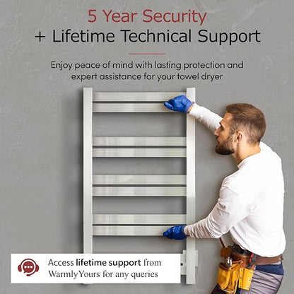 WarmlyYours Heated Towel Warmer