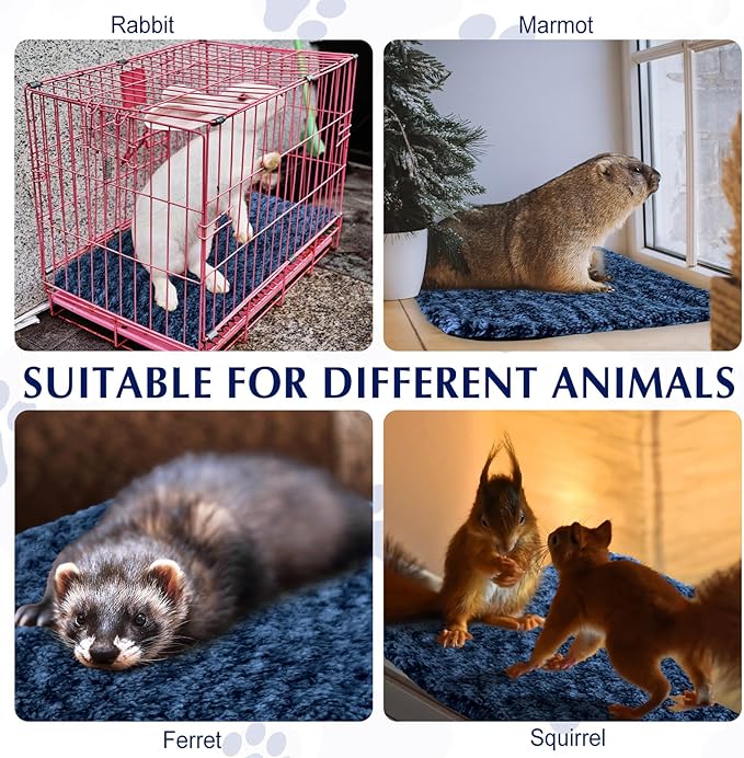 4 Pack Self Warming Cat Pads Self Heating Cat Mat Washable Homeless Dogs Thermal Pads Kennel Pad Reflects Body Heat Warm Crate Bed Mat for Indoor Outdoor Pet