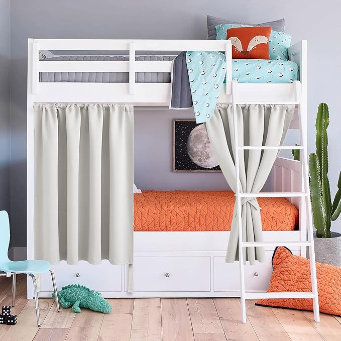 JIUZHEN Short Blackout Curtains