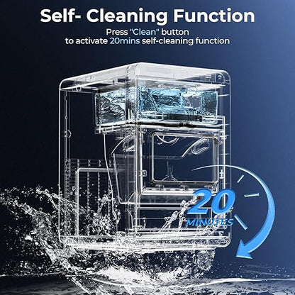 Antarctic Star Nugget Ice Maker Countertop - 44LB/Day