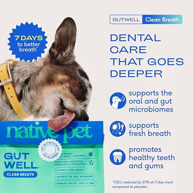 Native Pet GutWell Clean Breath