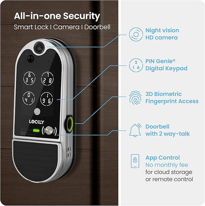 Lockly Vision Elite Video Smart Lock