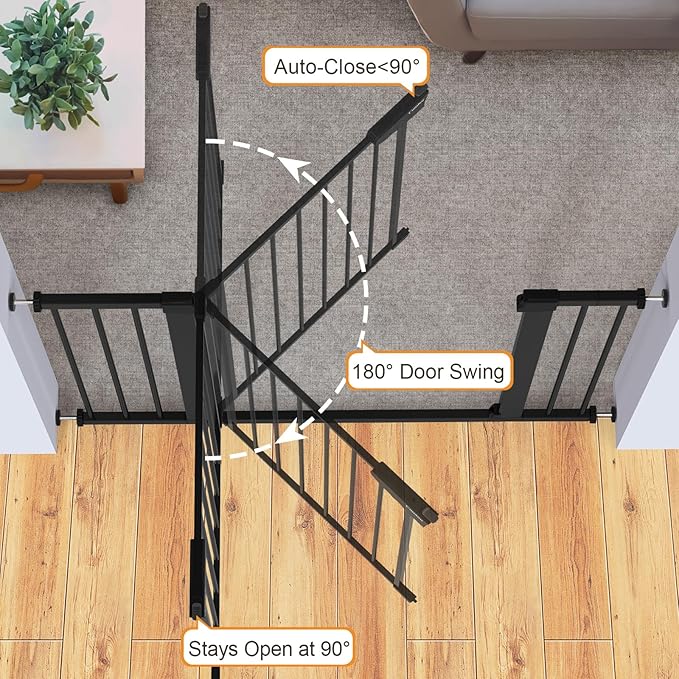 Cumbor 2 Pack 29.7-46" Baby Gate