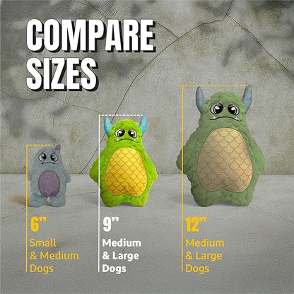 Bite Force - Durable & Strong Dog Toy with Squeaker, Kevlar-Reinforced for Aggressive chewers,