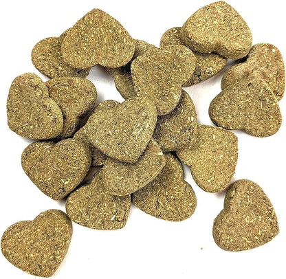 Oxbow Simple Rewards High-Fiber Timothy Hay Small Animal Treats for Rabbits, Guinea Pigs & Chinchillas - Carrot & Dill Crunchy Baked Snacks, 3 oz (3 Pack)
