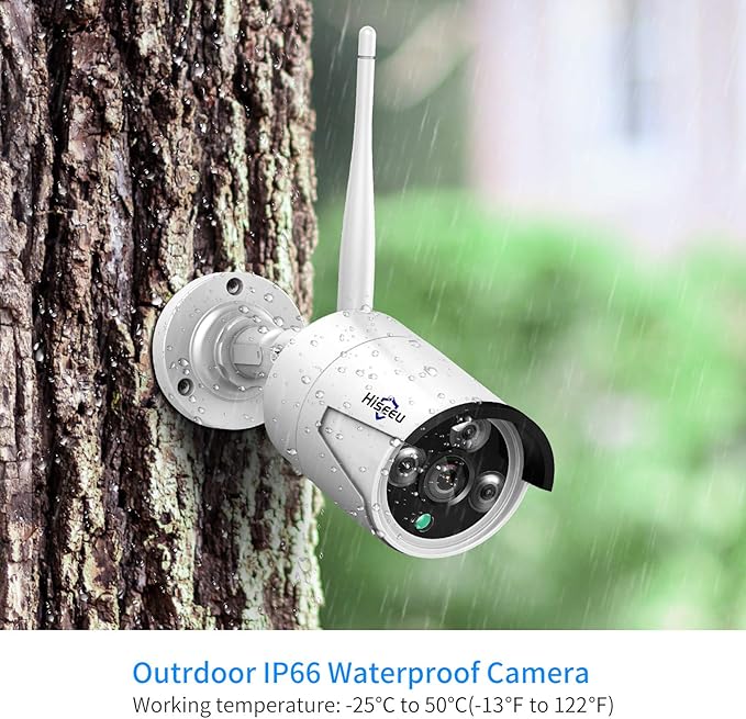 Hiseeu 5MP Wireless Security Camera System