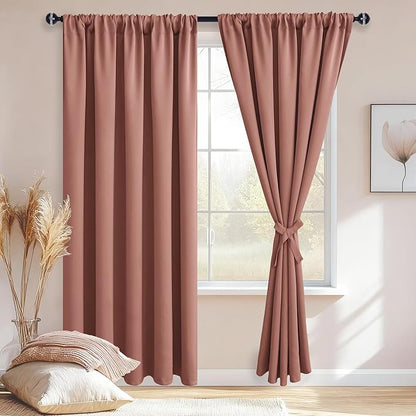 JIUZHEN Blackout Curtains for Bedroom