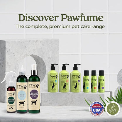 PAWFUME Stain & Pet Urine Odor Eliminator, 2-Pack | Enzymatic quick-dry formula with eco-friendly ingredients for upholstery, fabrics and Carpet Cleaner Spray use
