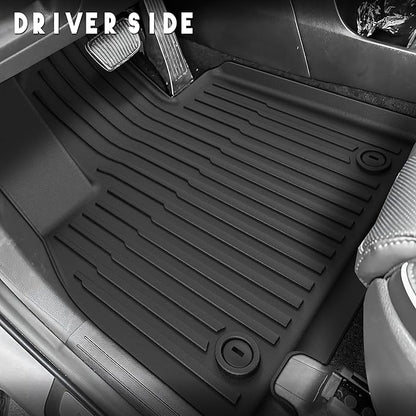 KARPAL Floor Mats Fit for Hyundai Palisade 2020-2025 (7-Seat/8-Seat), All Weather TPE Car Mats Cargo Liners Guard Accessories, 1st & 2nd & 3rd Row & Cargo Liners