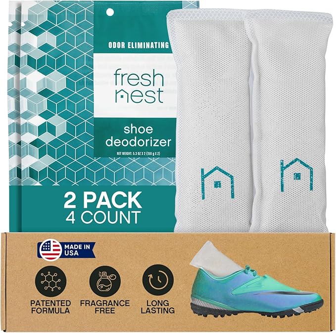 Shoe Deodorizer with Zeolites 2-Pack