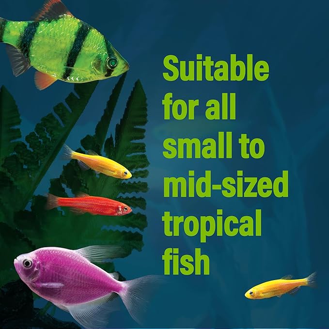 GloFish Special Flake Food for Fish, 3.17 Ounces, Treat GloFish and Small to Mid-Sized Tropical Freshwater Fish to a Nutritionally Complete Blend