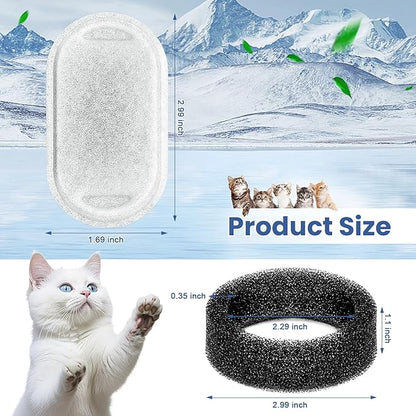 Cat Water Fountain Filters Replacement