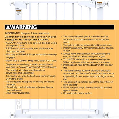 Cumbor 36" Extra Tall Baby Gate