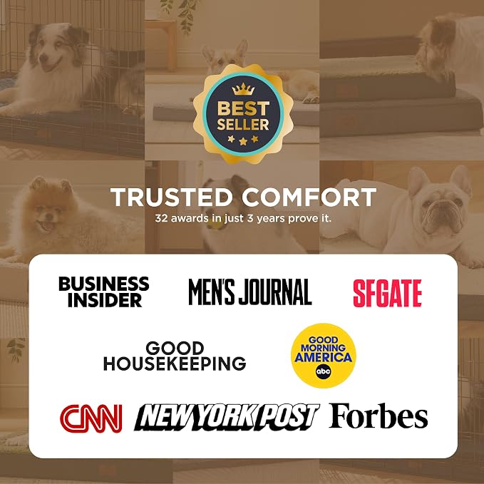 Bedsure XL Dog Bed for Crate, Pet Bed with Washable Cover, 41x27 Inch Navy | Orthopedic Egg Crate Foam, Flat Rectangle Sherpa Mat, Non-Slip Bottom, Comfy Removable Cover, For Extra Large Pets ≤ 65 lbs
