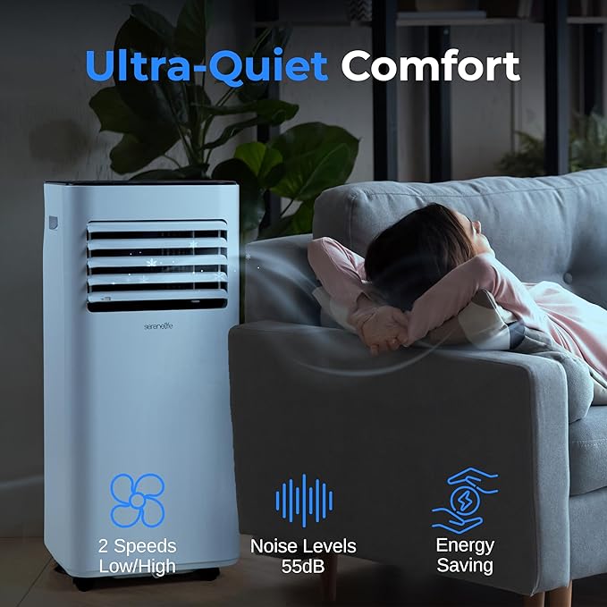 SereneLife 10000 BTU Portable Air Conditioner