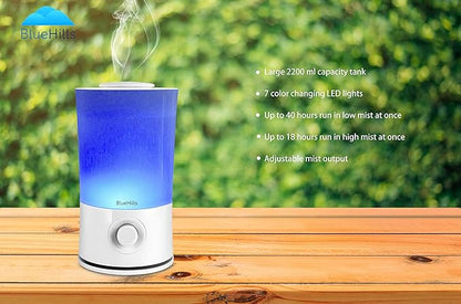 BlueHills Premium 2000 ML XL Large Essential Oil Diffuser Aromatherapy