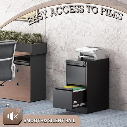 File Cabinet, 2 Drawer File Cabinet