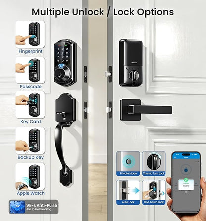 Veise VE07-H Fingerprint Smart Locks