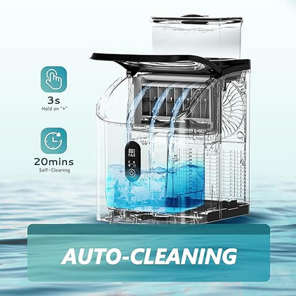 EUHOMY Ice Cube Maker Machine Countertop
