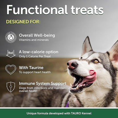 Nature's Protection Low Calorie Dog Treats - Training Treats for Small, Medium & Large Breed Adult Dogs with Light Fur (Superior Care - Insects & Rice, 5.29 oz)