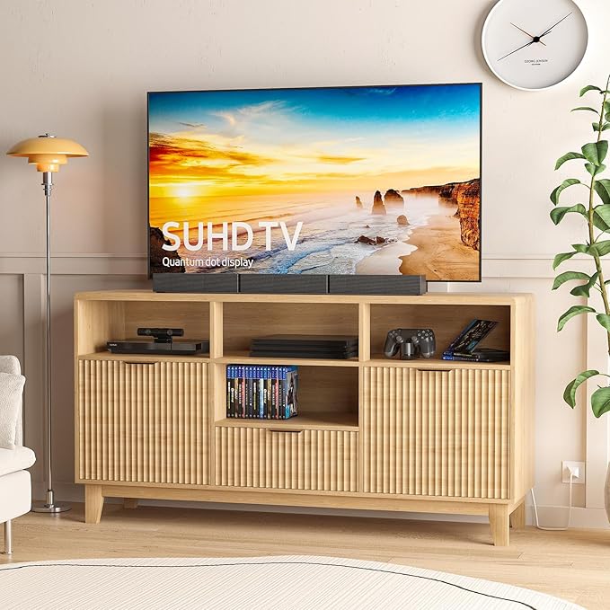 58" Large Sideboard Buffet Cabinet
