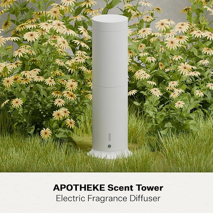 Apotheke Scent Tower Aromatherapy Diffuser Fragrance Refill, Charcoal