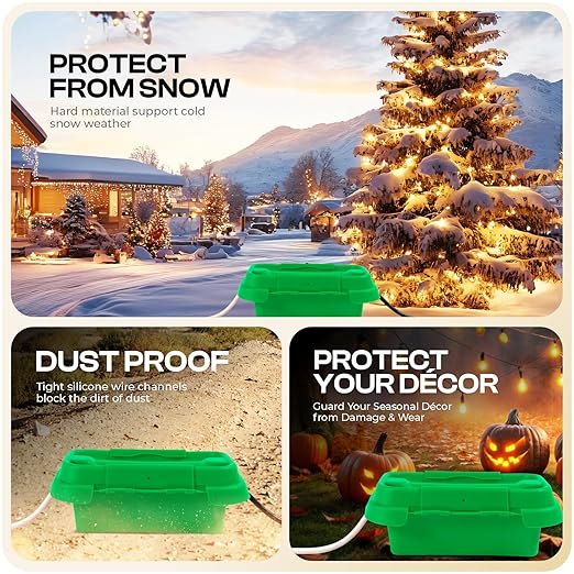 SOCKiTBOX – The Original Weatherproof Connection Box – Indoor & Outdoor