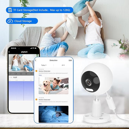 5G/2.4G Indoor/Outdoor Security Camera