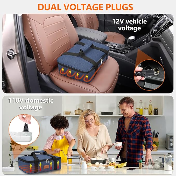 Food Warmer Electric Casserole Carrier