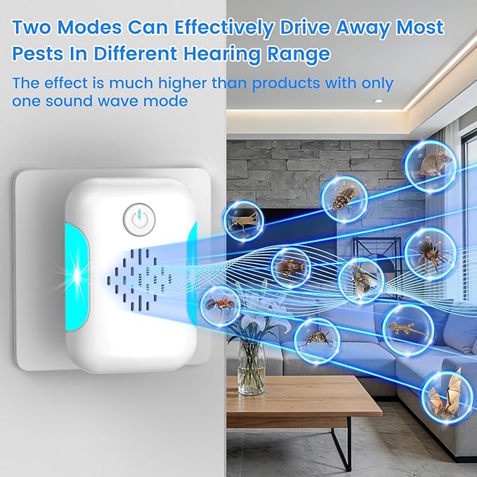 2026 Upgraded Ultrasonic Pest Control Repeller, Mouse Repellent Indoor