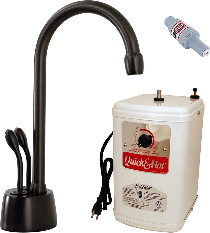 Westbrass A272HFP-12 Develosah 2-Handle Hot and Cold Water Dispenser