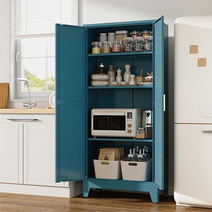 61" Tall Pantry Cabinet, Kitchen Pantry Storage Cabinets