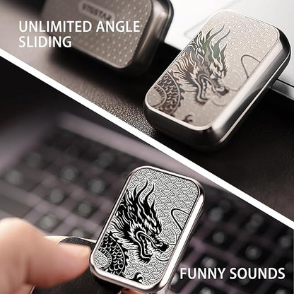 Fidget Slider, Metal Fidget Toy Adults-Smooth Operation