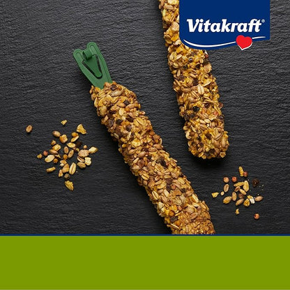 Vitakraft Crunch Sticks Rabbit Treat Wild Berry and Honey Flavor with Natural Grains and Honey Enriched with Essential Nutrients Baked on Wooden Stick to Encourage Chewing and Long Lasting Enjoyment