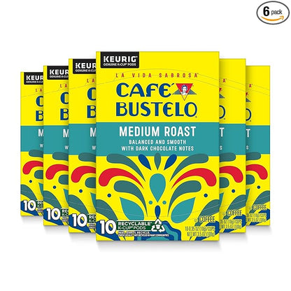 Café Bustelo Medium Roast Coffee, 10 Ct. K-Cup pods