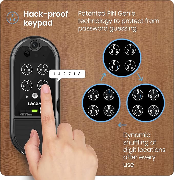 Lockly Vision Elite Video Smart Lock