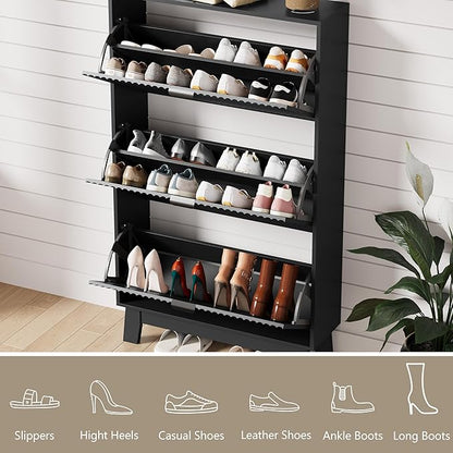 Shoe Cabinet Storage for Entryway