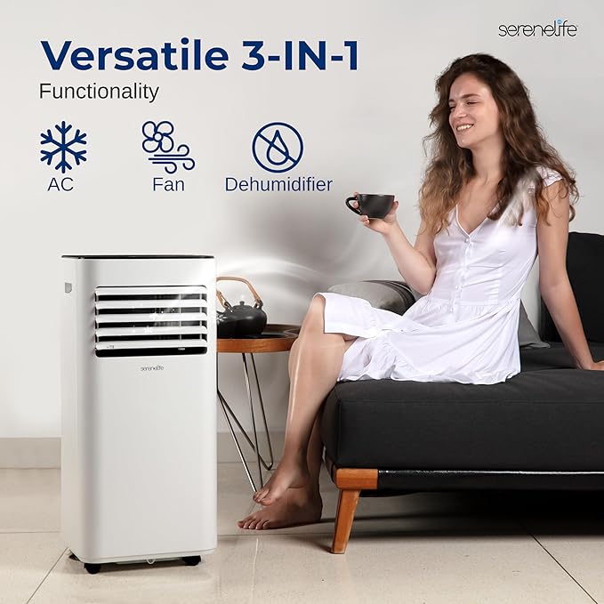 SereneLife 10000 BTU Portable Air Conditioner