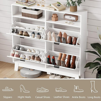 Shoe Cabinet Storage for Entryway