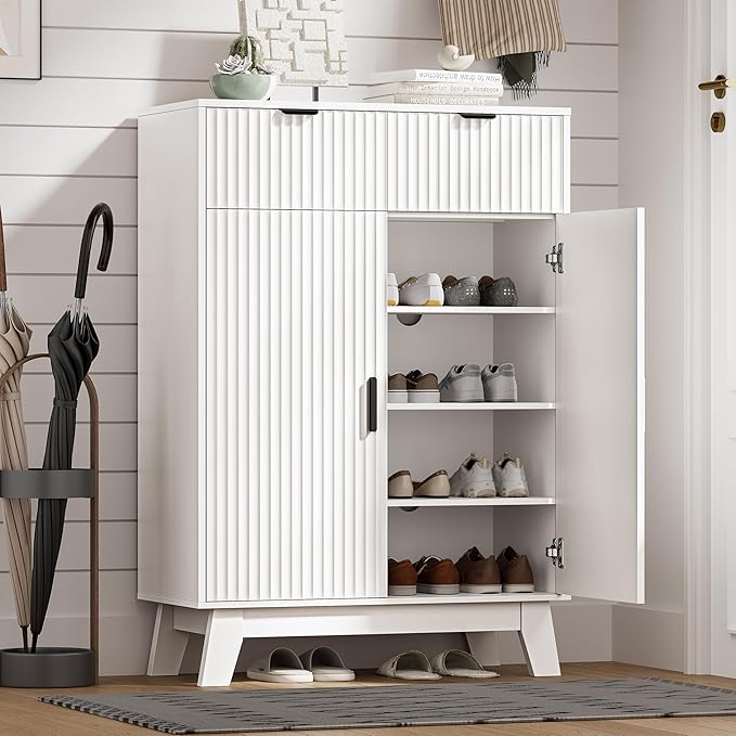 Shoe Cabinet Storage for Entryway