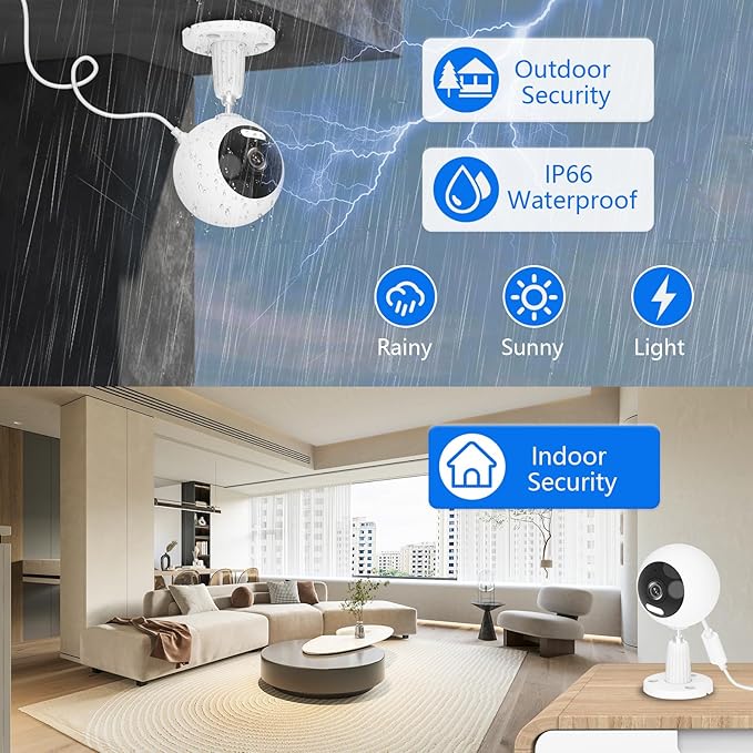 5G/2.4G Indoor/Outdoor Security Camera