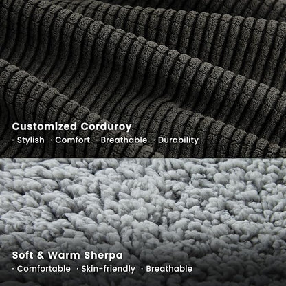 Miguel Washable Dog Bed with Removable Cushion for Medium Small Dogs, Easy to Wash Pet Sofa Bed with Side, Rectangle Bolster Cat Bed Calming Cuddle Puppy Bed with Anti-Slip Bottom, Gray 25 Inch